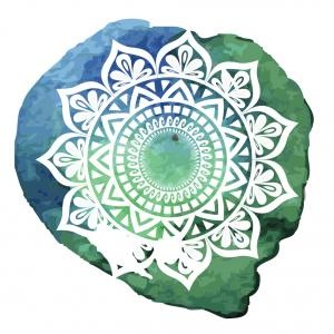 símbolos de Yoga - Mandala símbolos de Yoga - Mandala