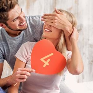 Numerología del Amor: Número 4