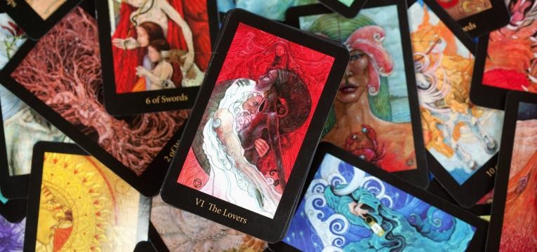 tirada de tarot en cruz