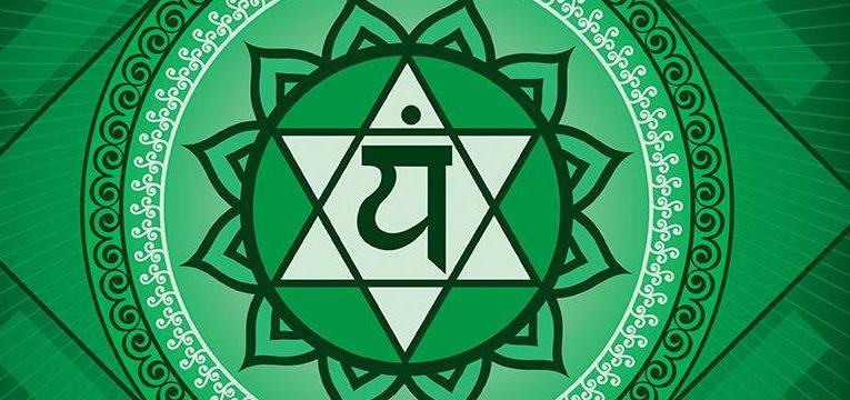 chakra coração Símbolo Antahkarana para el chakra del corazón