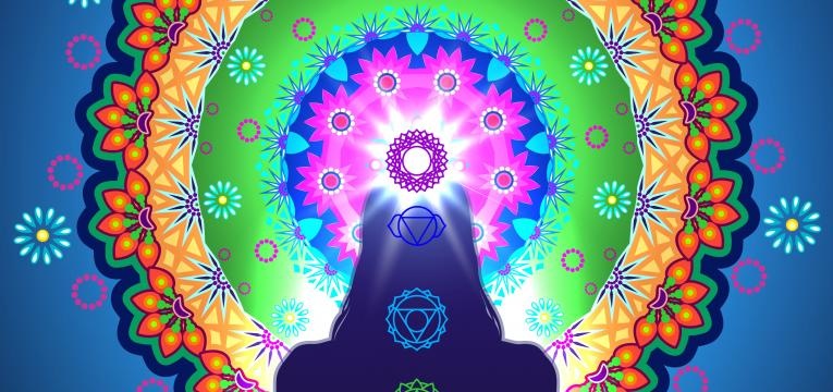 Símbolo Antahkarana para el chakra raíz