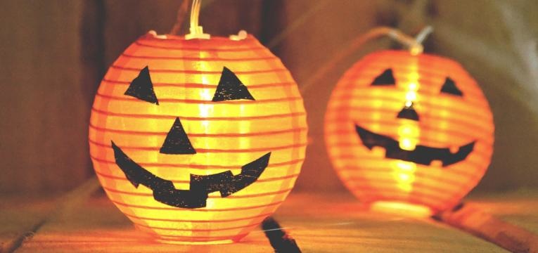 Decoración para el Halloween: las inflatables calabazas