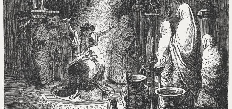 ¿Cómo se consultaba el Oráculo de Delfos?